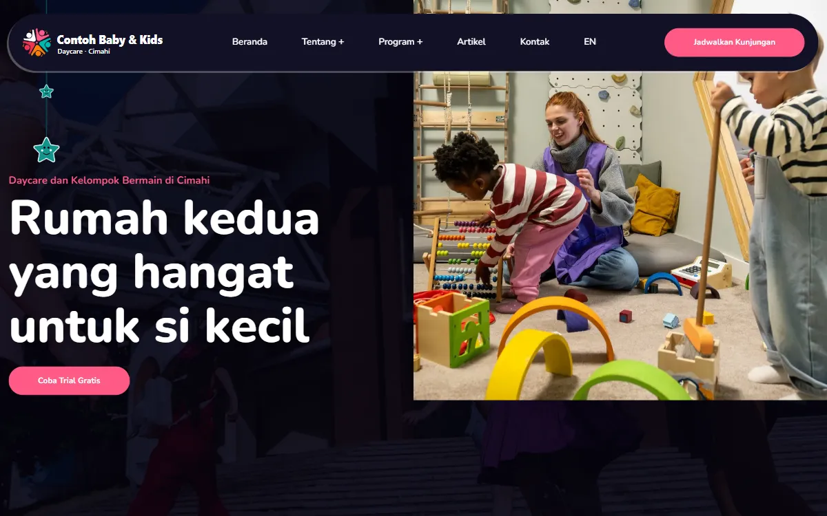 Tampilan Contoh Baby & Kids